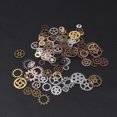 thumbnail image 4 of Engranajes mecánicos Steampunk de aleación mixta de 9 colores, accesorios de joyería de aleación hechos a mano, ruedas de metal para hacer pulseras y collares., 4 of 7