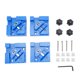 thumbnail image 2 of Abrazadera De Marco De Madera, 4 Piezas Azul 2 Modos Abrazadera De ángulo Recto Para Carpintería Para Cajas Cajones Gabinetes, 2 of 7