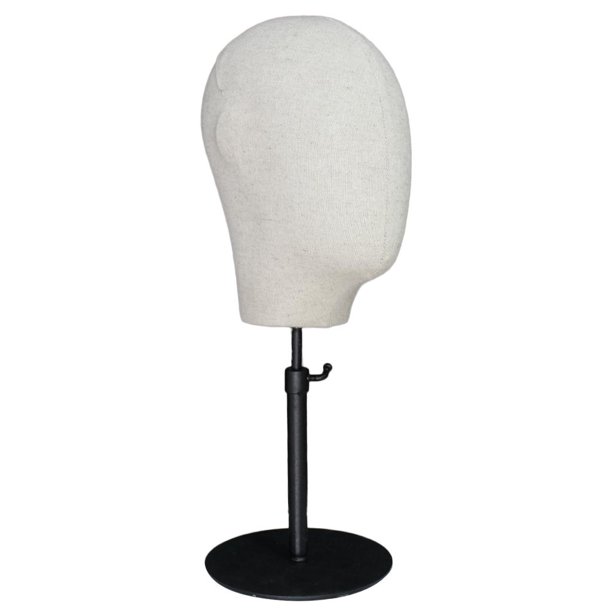 Cabello Cosmetología Cabeza de maniquí Modelo Peluca Sombreros Gorras Gafas de terre Soporte para auriculares Soporte Soporte de entrenamiento Cabeza de Los 53x24cm los 16cm los 46-62cm Yinane Peluca de cabeza de maniquí