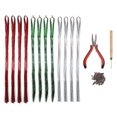 thumbnail image 2 of Herramientas Para Extensiones De Cabello ANGGREK 12 Paquetes Kit De Herramientas De Extensión De Cabello Con Brillo Flexible, 2 of 7