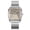 🥝 A_Hot#413, variant on Faceted Quartz Wristwatch - Stainless SteelAnalog Pointer Watch, Waterproof, Geometric Case, Accurate Timekeeping, Dress Casual Business Wear Unisex Men Women