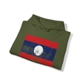 thumbnail image 4 of Laos Lao Pride Flag Hoodie, Gifts, Hooded Sweatshirt, 4 of 4
