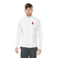 thumbnail image 3 of Red Boxing Glove Quarter-Zip Pullover Windbreaker, 3 of 3