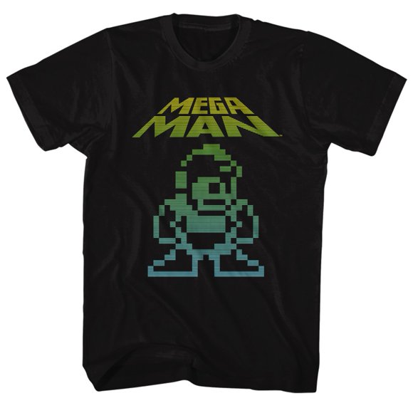 Mega Man Mega Pixel Tshirt-XXXX-Large