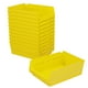 thumbnail image 1 of Akro-Mils 30150 Organizador de plástico y contenedores de almacenamiento para refrigerador, gabinete de cocina o organización de despensa, 12 pulgadas x 8 pulgadas x 4 pulgadas, amarillo, paquete de 1, 1 of 1