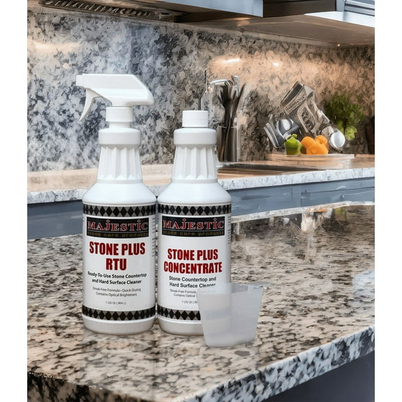 Majestic Stone Plus Value Kit : Liquid Natural Stone Cleaners