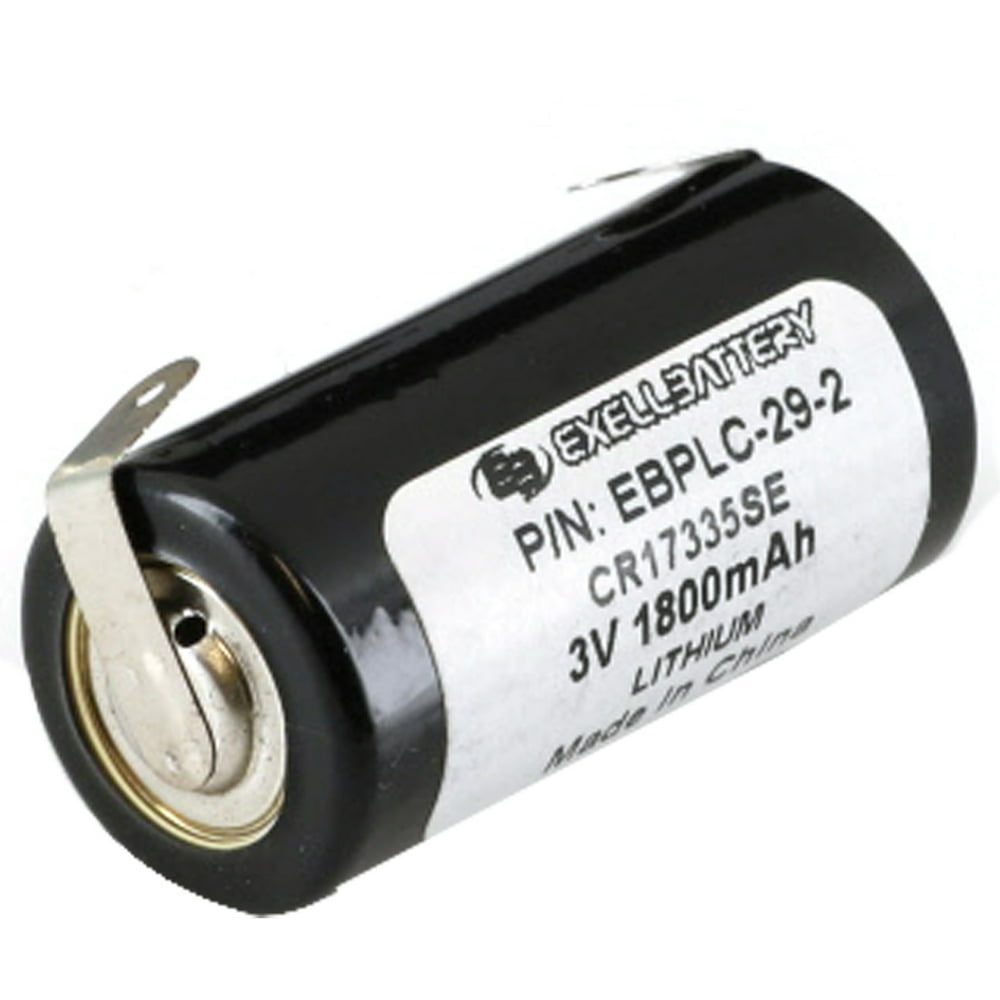 3V Lithium PLC Computer Backup Battery Solder Tabs Replace CR17335SET