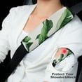 thumbnail image 4 of WYYP Minimalist Plant Car Safety Seat Belt Shoulder Pad Universal Seat Belt Cushions for Car Interior Accessories 2Pcs, 4 of 6