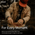 thumbnail image 5 of QALO Classic Silicone Rings for Men, Ultra-Tough and Sturdy Ring, Size 10, Black, 5 of 7