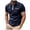 Dark Blue, variant on Mens Polo Shirts with Pocket Knit Polo Shirts for Men Short Sleeve Textured Polo Shirt Slim Fit Summer Collared T Shirt with Pocket Size S(Black, S)