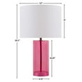 thumbnail image 6 of Pink Neonova Glass Table Lamp, 6 of 11