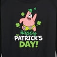 thumbnail image 3 of SpongeBob SquarePants - Happy St Patricks Day - Women's Lightweight French Terry Long Sleeve Shirt, 3 of 6