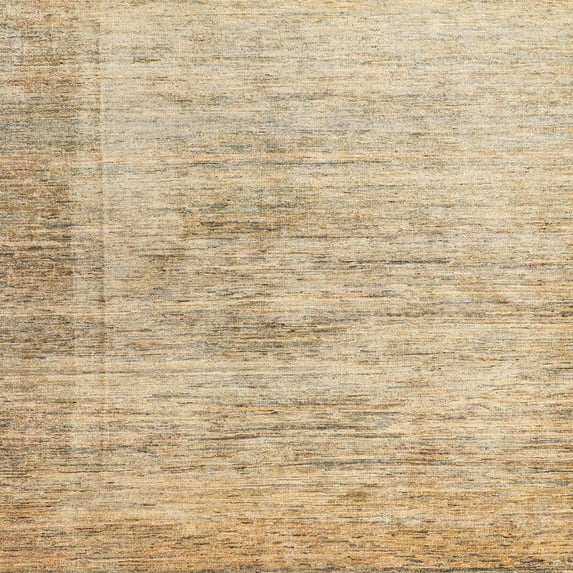 Ahgly Company Indoor Square Abstract Brown Oriental Area Rugs, 4' Square