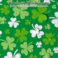 thumbnail image 5 of St Patricks Day Tablecloth 54'' x 108'' Inch Table Covers Lucky Green Shamrock Plastic Table Cloth Waterproof Table Cloth for Irish St. Patrick's Day Party Decoration, 5 of 6
