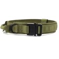 thumbnail image 1 of Collar táctico para perros Collar militar para perros Correa de nailon ajustable Asa resistente K9, 1 of 5