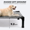 thumbnail image 4 of Cama para perros Cooling Elevated Heeyoo de malla transpirable de 24 cm de altura, 4 of 8