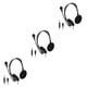 thumbnail image 5 of Methold Auriculares USB Auriculares de estilo montados en la cabeza de alto rendimiento Buena conectividad Auriculares de computadora para centro de No.1 3piezas, 5 of 6