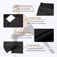 thumbnail image 4 of LANBAOSI 2 Pack Compression Pants Men Leggings Pocket Running Tights Male Athletic Base Layer Size Large, 4 of 7