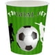 thumbnail image 2 of Vasos de papel de fútbol, ​​vasos de fiesta de fútbol desechables de 9 onzas para bebidas frías y calientes, vasos de papel duraderos para niños, tema deportivo de fútbol JAMW Sencillez, 2 of 4