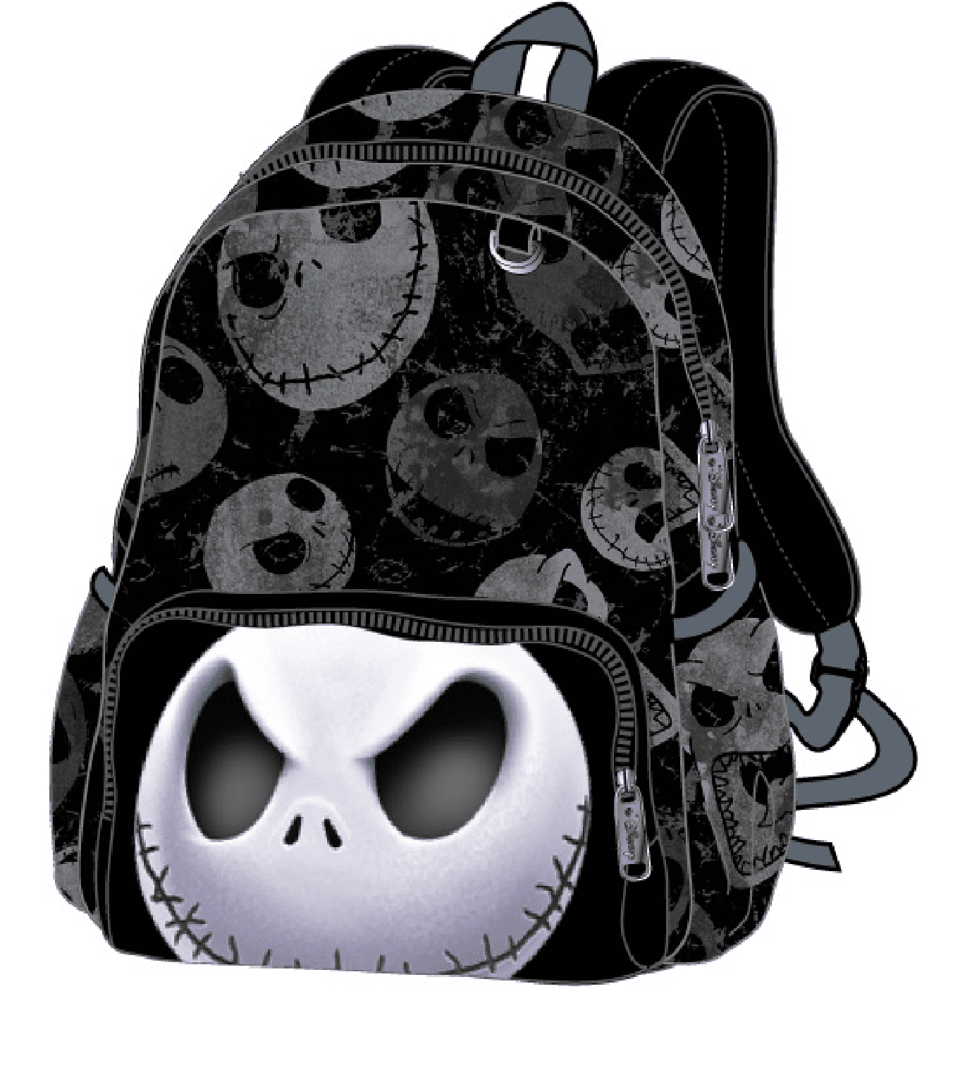 PU Leather School Backpack Cartoon Cute Animal Raccoon Snowflake Christmas Pattern drawstring for Travel Rucksack Daypack Casual Duffel Shoulder Bag