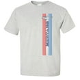 thumbnail image 6 of Fair Game Mustang Pony Stripe Ford T-Shirt-Ash-Gray-2x, 6 of 6