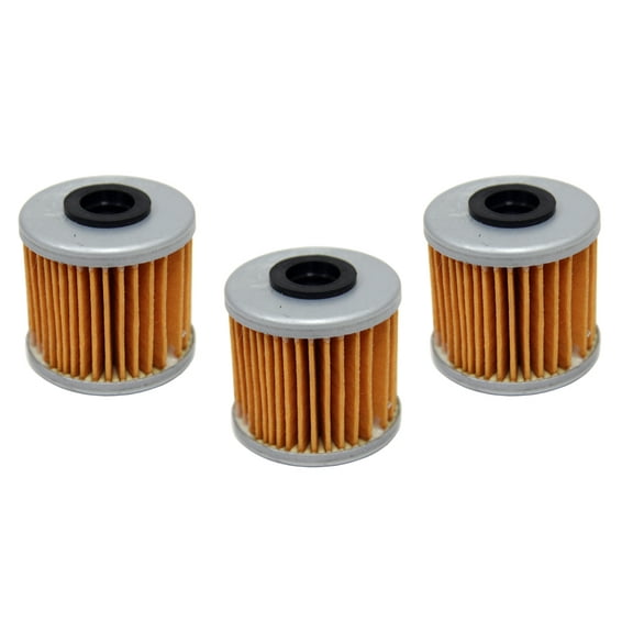 3 PACK Oil Filters for Honda CRF150R CRF150RB CRF250R CRF250X CRF450X CRF450R