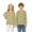 Green, variant on Mercatoo Kids Long Sleeve Crew Neck T-Shirt, Soft Breathable Raglan Tee with Contrast Stitching, Casual Basic Tops for Boys Girls School Daily Outdoor Wear