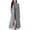 Grey, variant on Women's Shawl Collar Work Double Maxi Long Wool Coat