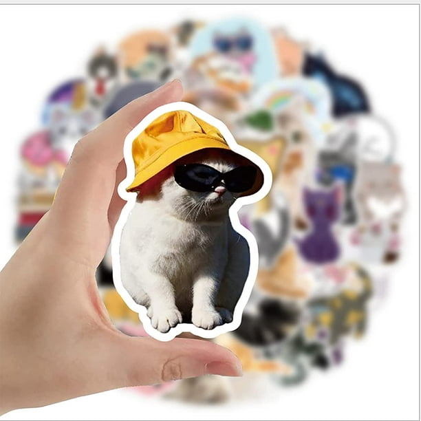 Galaxy Cat Space Cat Vinyl Sticker / Waterproof / UV Resistant / Decal