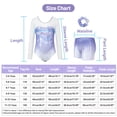 thumbnail image 4 of Leotards for Girls Gymnastics, Long Sleeve Sparkly Dance Biketards with Shorts Ballet Tumbling Outfit for 3-12 Years, 4 of 7