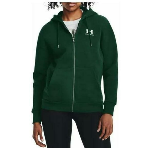 Under Armour Women's Essential Fleece Jacket Greenwood L