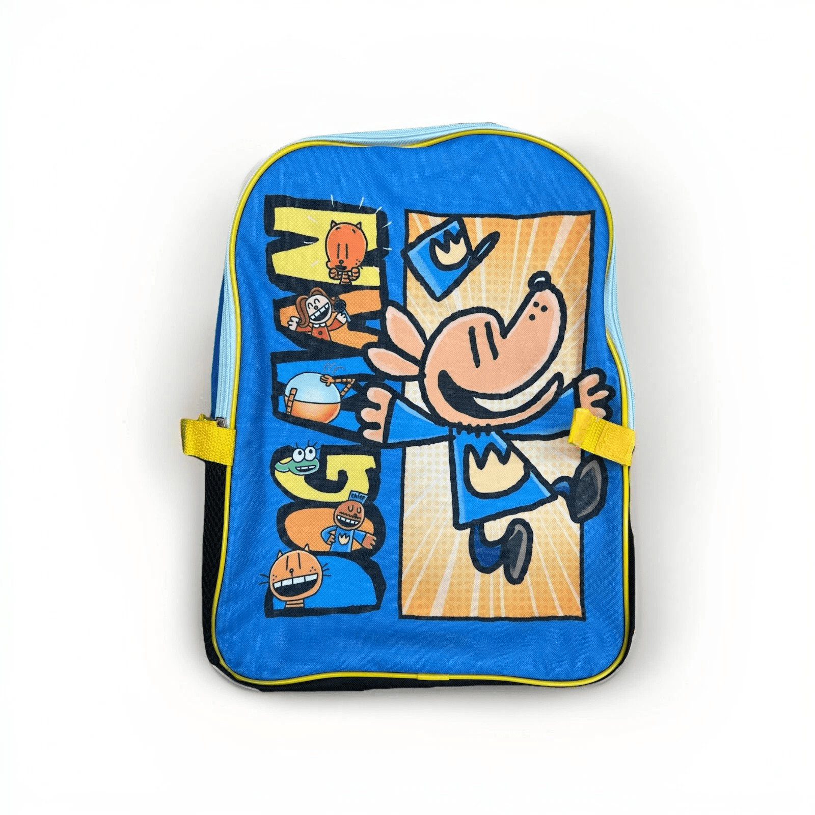 Dog Man Full Size 16 Inch Backpack with Detachable Lunch Box