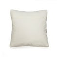 thumbnail image 3 of Lush Decor Columns Decorative Pillow Off White/Silver Single 20X20, 3 of 6