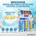 thumbnail image 4 of Max Water Système d'Osmose Inverse pour Aquarium à 6 Étapes RO/DI avec Compteur TDS en Ligne HM, 4 of 6
