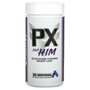 FINAFLEX PX for HIM - 60 Capsules - Boosts Energy & Testosterone with Caffeine, Ashwagandha & Fenugreek - 30 Servings