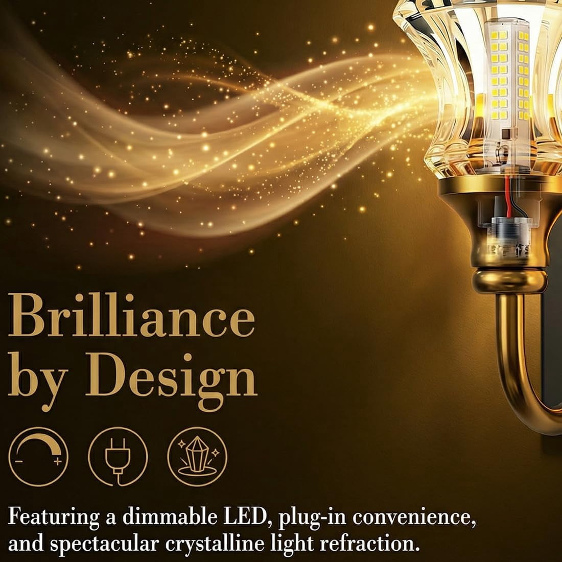 Flower Candle LED Vintage Plug in Night Light, Vintage Night Lights Plug Into Wall, Warm Lamp Walls Nightlight for Home Bedroom Hallway Stairway Decor