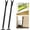 2 Pack, variant on Upgraded 2-in-1 Door Security Bar 2pack Heavy Duty Anti-slip Stopper Stick For Front/sliding Glass No Drill Easy Install Jammer Apartment 20-51" Adjustable Portable Lock
