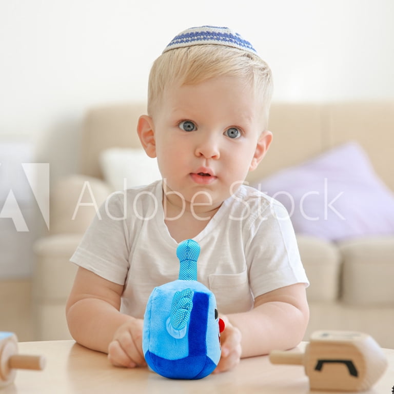 Aviv Judaica Plush Musical Dreidel Toy photo 5