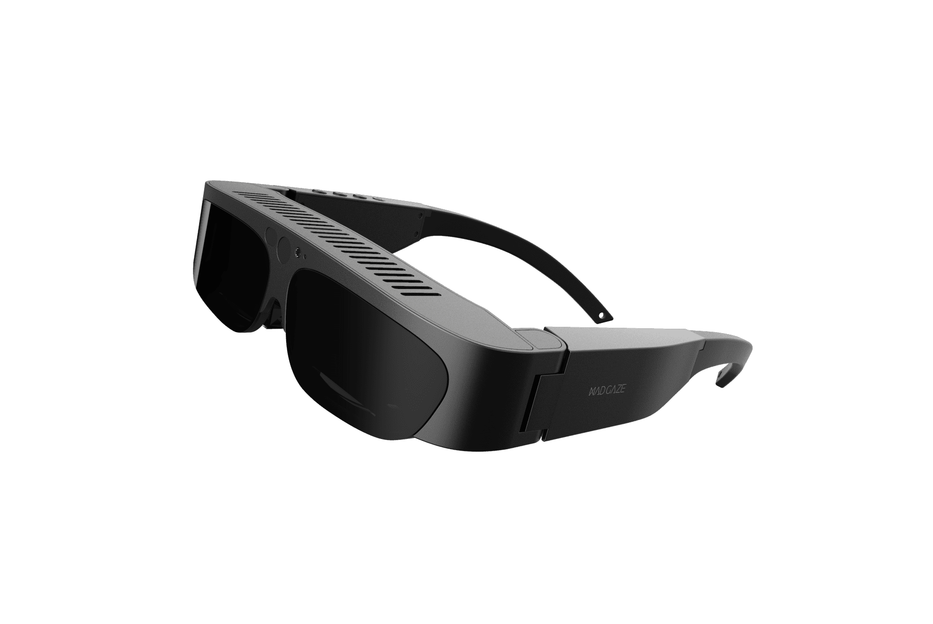 MAD Gaze Vader Augmented Reality Glasses With Gesture and Voice