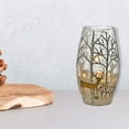 thumbnail image 3 of Décor En Verre À La Tête De Noël Rendeer D'Hiver 7.3, 3 of 3