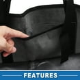thumbnail image 4 of Car Bed Backseat Mat Foldable Car Bed Mattress Car Camping Mattress Back Seat Extender Black Gray, 4 of 7