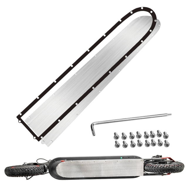 licencia de cubierta de batería inferior para patinete, licencia de material acero inoxidable resistente anticolisión, cubierta de protección, de DYNWAVEMX Placa inferior para patinete