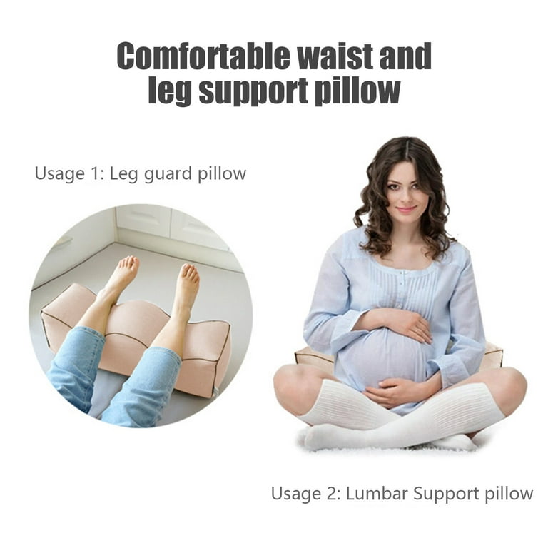 IPEWLEX Pregnancy Leg Support Pillow Memory Foam Cushion for