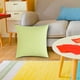 thumbnail image 4 of Funda impermeable para almohadas exteriores 45x45 cm - Protector de cojín moderno de color sólido para muebles de jardín, piscina, jardín, 4 of 5