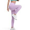 thumbnail image 6 of Idoravan Yoga Pants Women Workout Leggings Tummy Control Work Dress Pants Women Women's Sport Casual Solid Color Ladies Fashion Waist Yoga Pants Long Pants, 6 of 6