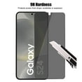 thumbnail image 7 of UZWZW (3+3) for Samsung Galaxy S24 5G Privacy Screen Protector Tempered Glass with Camera Lens Protector, 7 of 7