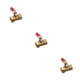 thumbnail image 4 of Válvula de Bola de Latón Cateissary Conector de Manguera Doble Extremo Interruptor Hermético a Prueba de Fugas, 4 of 6
