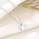 thumbnail image 5 of Dije Estrella Collar Acero Plata Inoxidable Mujerminimalista lab.G, Plata, 5 of 5