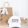 thumbnail image 4 of Pavilion Gift Company - Peloton People - White Adjustable Hat, 4 of 10