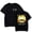 Black, variant on Smiling Friends Vintage 90s T-shirt Merch Men Short Sleeve Women Funny Tee Unisex Harajuku Tops